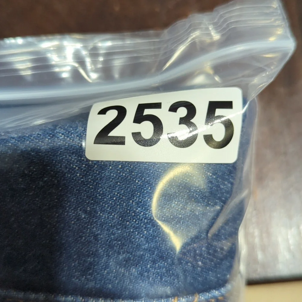 Levi's VTG Jeans Men's 38x32 Fits 35x32 Blue 517 Orange Tab Boot Made In USA 90s